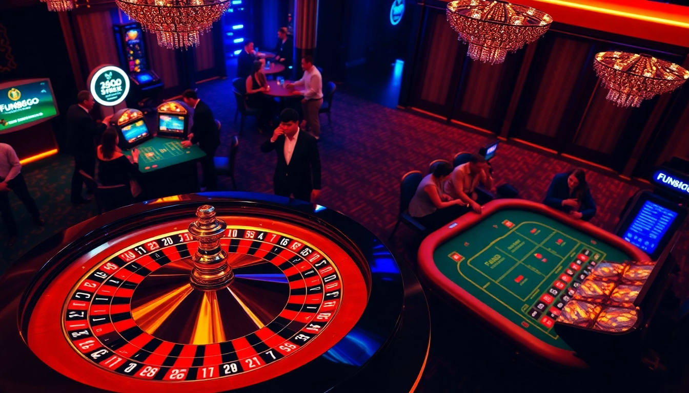 Experience the thrill of fun88go.info with live casino games, exciting roulette, and vibrant gaming atmosphere.